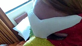 wow, blowjob deepthroat with balls inside, so deep 😍🍆