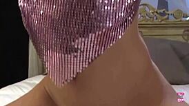 Her Solo Play Became Naughty Foot Sex With Monster Cock