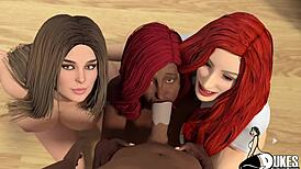 Man, Duke's big booty bitches getting smashed hard in marathon 1! 😍