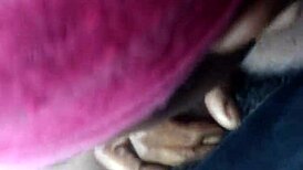 Melissa the BBW girl swallowing all that sloppy cum 😍