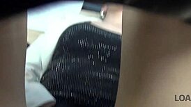 Teen 18+ Feels Intense Emotions During Hidden Cam Casting Blowjob