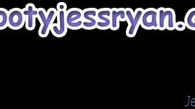 hot milf camgirl jess ryan slams a big toy