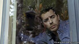 Hey, remember how I drilled you? Muscle gay stud anal pounds his ex with a massive cock!