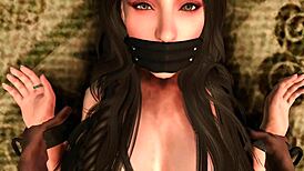 Skyrim Secrets Unveiled - Camilla’s Dark Desires in Bondage Game