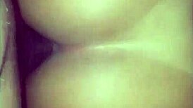 After partying for 12 hours, she offers her ass at the pole