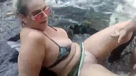 I got lost and found a fisherman. He fucked me with his big cock.