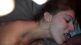 wife and her friend get drenched in cum after wild group fun. just another night!