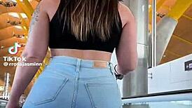 Thick tight ass in Vol 1 shakes with bold teen teasing moves.