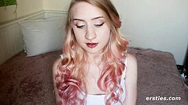 Aurora's Solo Teasing In Underwear