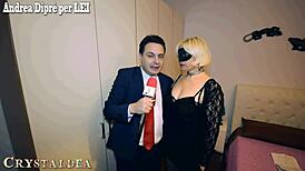 Crystaldea, BDSM Mistress, Asks, Ready for Ball Kicking and Testicle Play?