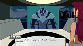 kitten, you're a cheating slut, i’m breaking starfire’s ass with beast girl anal!