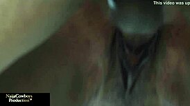 my naija ebony bestie begged me to fuck her bent over, and she squirted