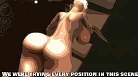 Big Booty Tushi Graham Bent Over Doggystyle Fucking