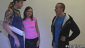 Broke Guy Trades Ex-Girlfriend For Cash With Slutty Friend