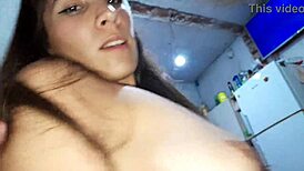 My big ass milf gets devoured by huge cock