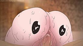 Piplup Slams Bulma’s Butt in Pokemon Dragon Ball Hentai Sex