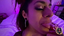 Man, Kinky Wild got face slammed by Rome Major in this crazy oral vid!