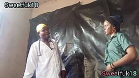 doctor totally took advantage of his patient, giving her that hard fuck she needed