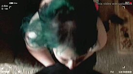 I suck monster cock and get creampied in pov