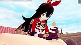 amber evaluates aether for sex license 😈