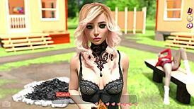 Wow! Watch Hot Anime Babe Flash Big Nipples In Public!