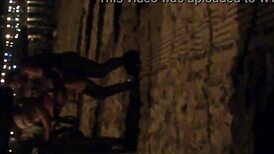 Tanja, Swiss girl, gives wet pussy to Spanish man while spying.