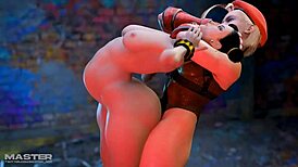 stf cammy compilation features intense blowjobs in 3d porn scenes