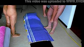 Preview of complete 4k movie exercising my man with agarabas and olpr