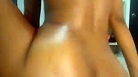 Taboo Sex in Parents' Bed: Latina Rides and Bends Over for Cum in Pussy