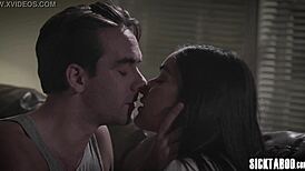 wet petite teen gets banged by big cock