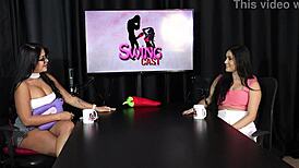 Karen Gonçalves Tries Swingers Meetup With See-Through Lingerie And Fetish