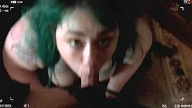 I suck monster cock and get creampied in pov