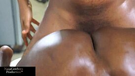 my naija ebony bestie begged me to fuck her bent over, and she squirted