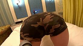 Naughty Japan 5800 brings wild action! Can you handle this uncensored Asian babe in raw scenes?