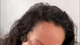 Anna Maria, mature Latina, suckin’ 8-inch cock POV, CIM, oops, more stuff out there!