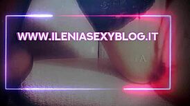 Italian babe giving jerk off instructions in ASMR