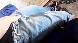 Brother Sucks Hetero Friend's Big Cock Then Gets Fucked