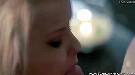 Watch This Cute Milf Give a Slow, Sensual CFNM Blowjob Leading to Deepthroat and Facial!