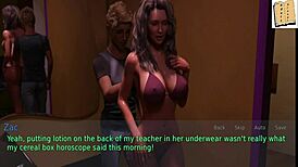 Wife And Stepmother Game Cartoon Explodes With Action!