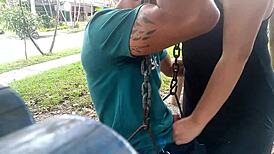 Enjoying a Treat with Latina in Medellin Streets