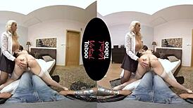 virtual taboo watch but dont touch the milf pussy 😏