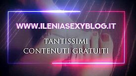 Italian babe giving jerk off instructions in ASMR