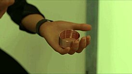 In this amateur scene, a tiny 18+ teen with huge ass and big tits gets trapped in hardcore BDSM assfucking