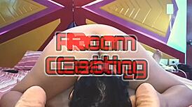 Boldly Lick Hairless Pussy of Cute Regina de Tacna in Intense 69 Oral. Amateur Casting Fun.