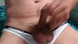 gay boy masturbating in underwear 😏