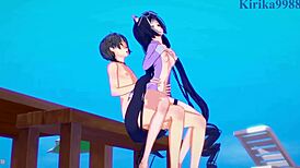 Pecorine and Karyl and Yuuki Intense Sex - Princess Connect Re Dive Hentai