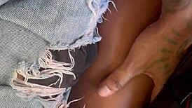 Brunette Latina Teen Fucks Hard in Shower with Big Pussy