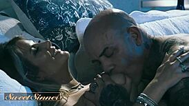 lexi stone and derrick pierce engage in intense sex scenes