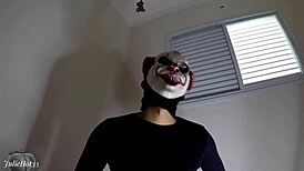 that hot bitch is so submissive, sucking until her throat's full of cum