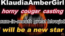 Hey Klaudiaambergirl, ready to be a star? How's that cum in mouth at casting?